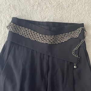 Vintage Rhinestone Beaded Chain Belt